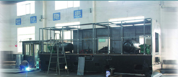 生產中的電機車